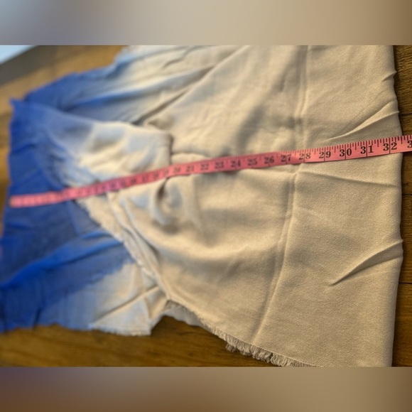 BENCH Blue and White Women's Infinity scarf - Picture 4 of 9